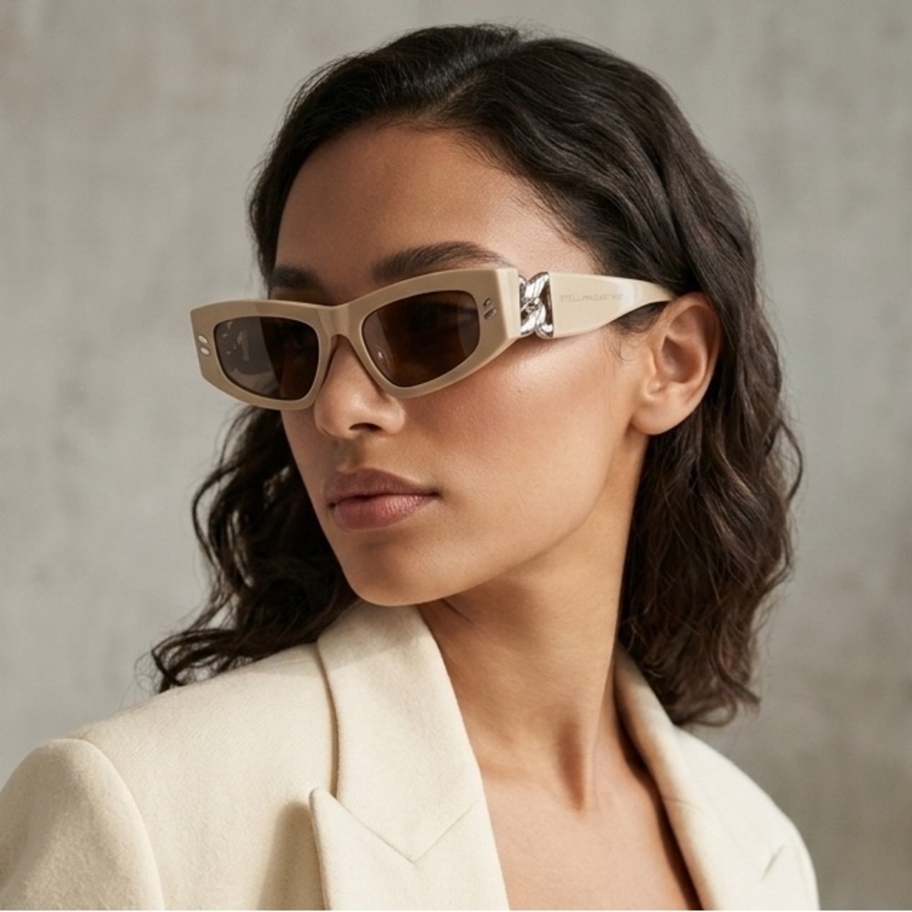 New, STELLA McCARTNEY Sunglasses SC40058I 45E Authentic